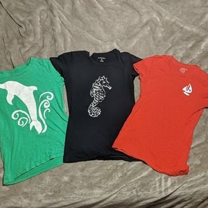 Bundle of 3 Nautical short sleeve T-shirts!